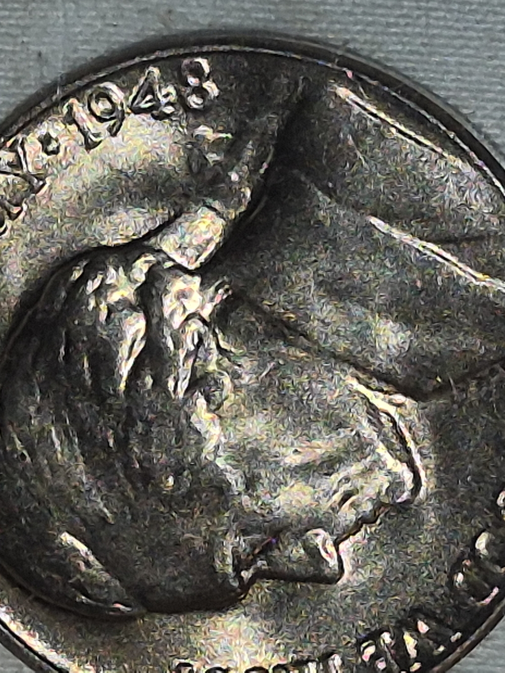 Uncirculated 1948 D Jefferson Nickel Strong Business Strike